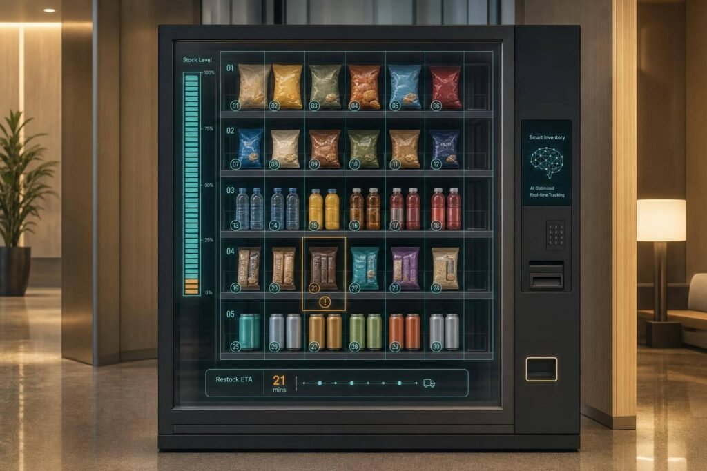 How AI-Powered Vending Machines Improve Inventory Management