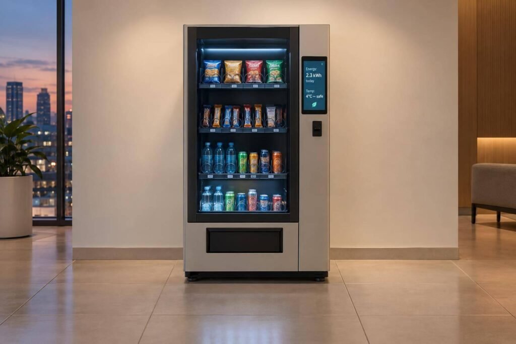 How AI Reduces Energy Costs for Vending Machines